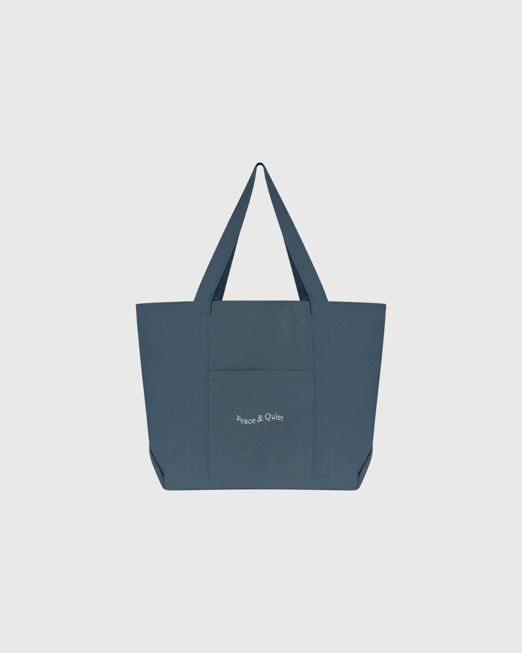 Wordmark Boat Tote - Slate