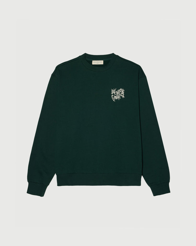 Warped Crewneck - Pine