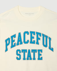 Peaceful Tee - White