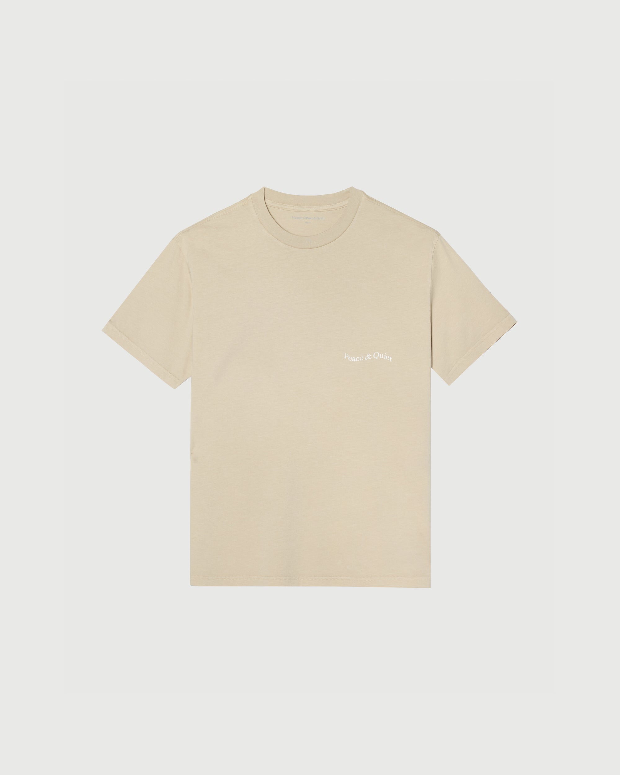 Stencil Tee - Taupe