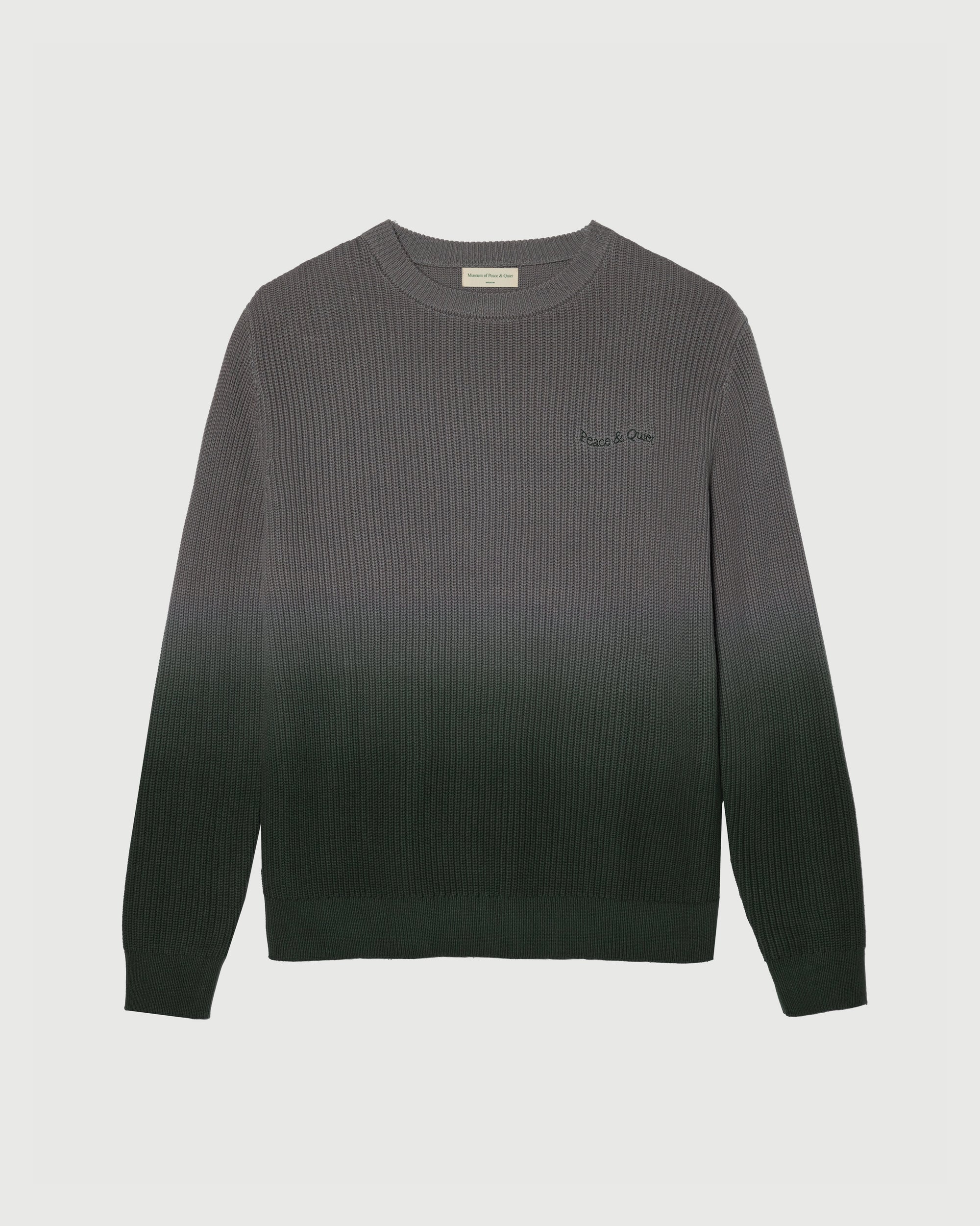 Wordmark Knit Sweater - Pine