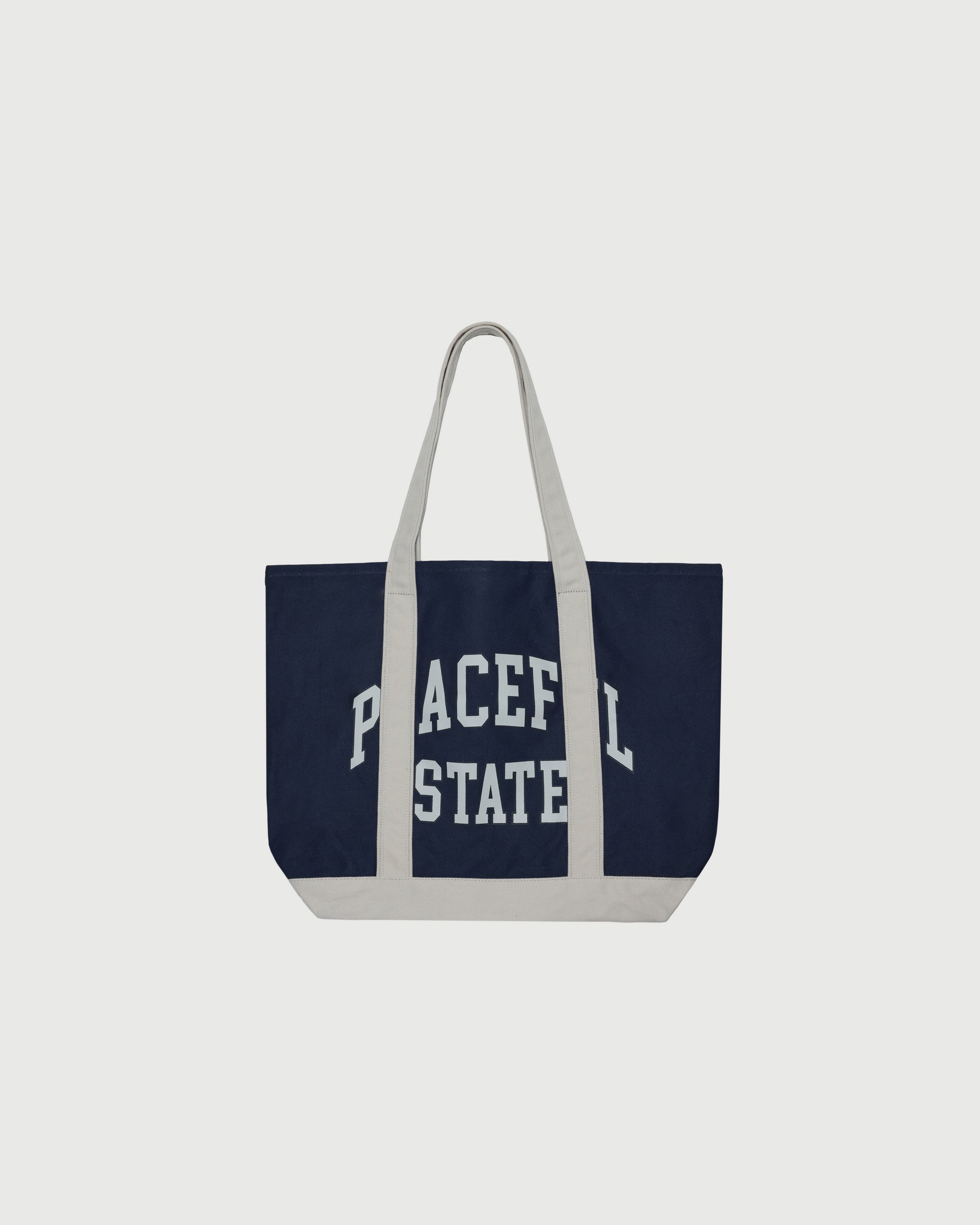 Peaceful Boat Tote - Navy