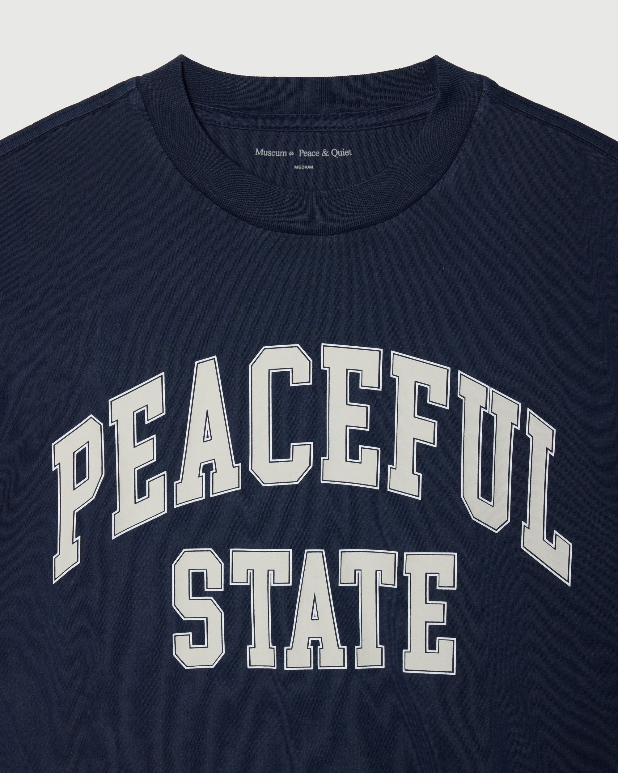 Peaceful Tee - Navy