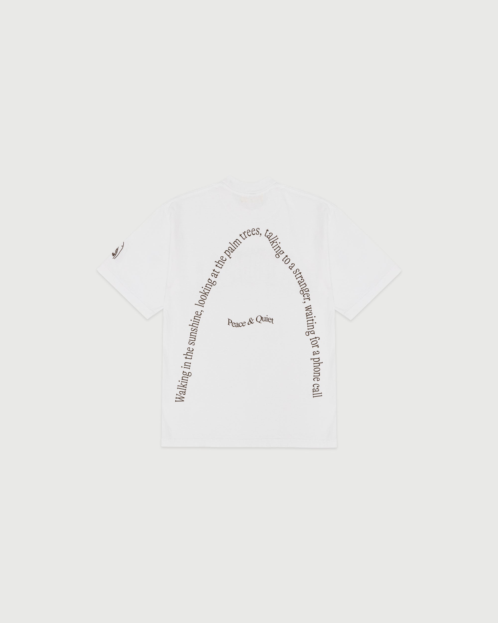 Great White x MoPQ Natural Tee - White/Camo