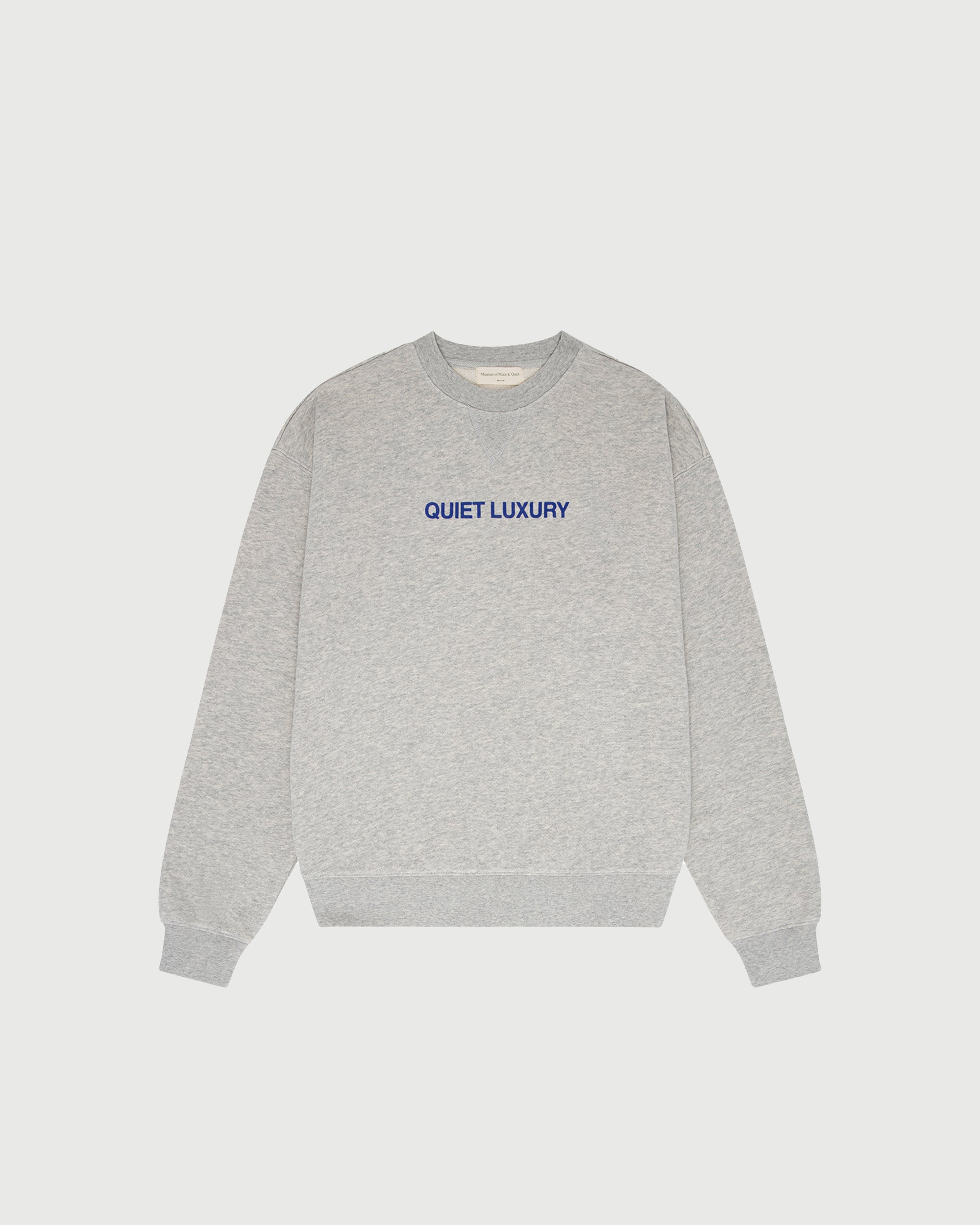 Quiet Luxury Crewneck - Ash