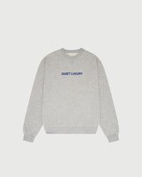 Quiet Luxury Crewneck - Ash