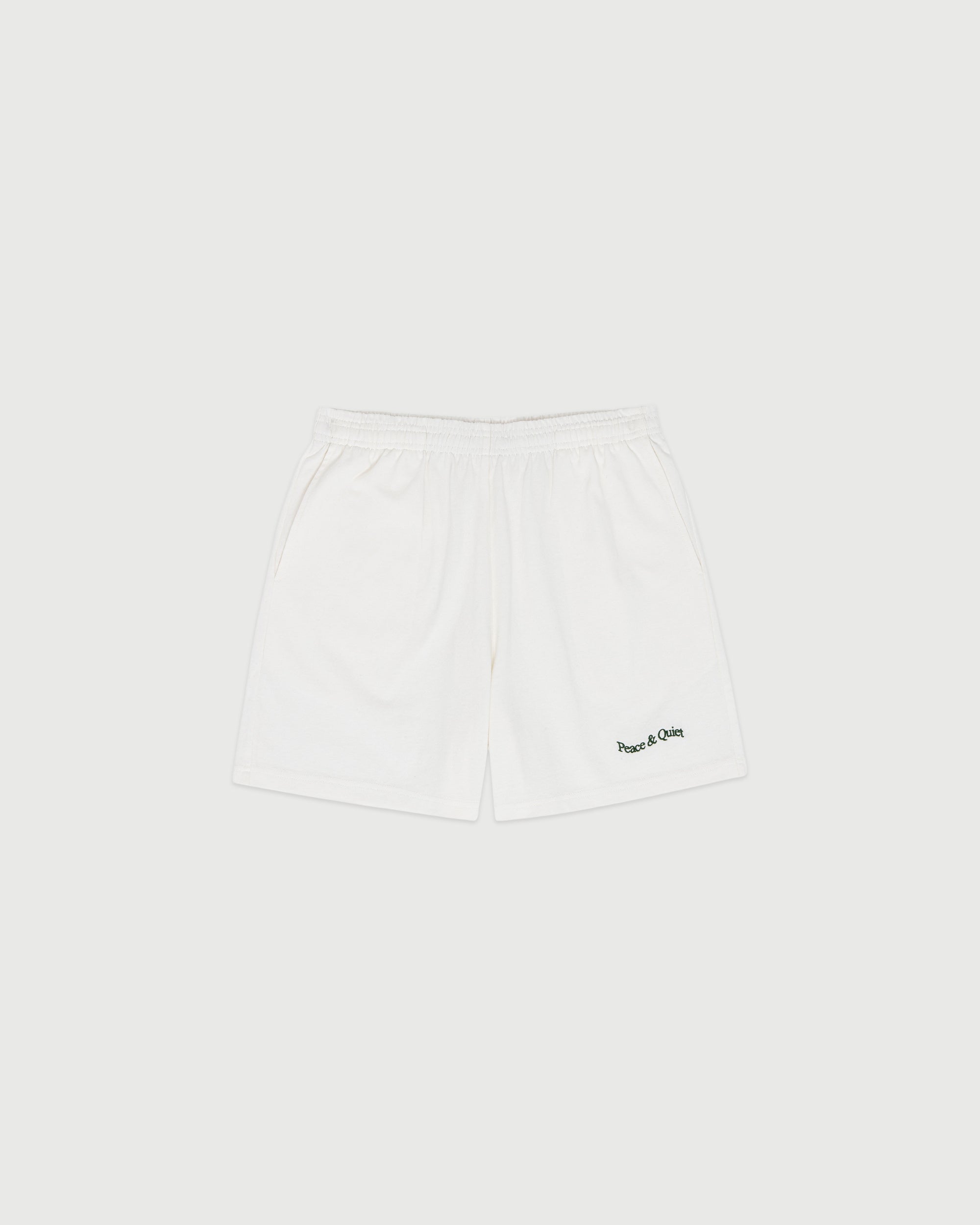 Wordmark Sweatshorts - White