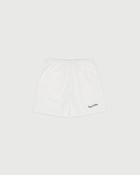 Wordmark Sweatshorts - White