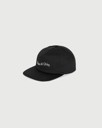 Wordmark Snapback - Black