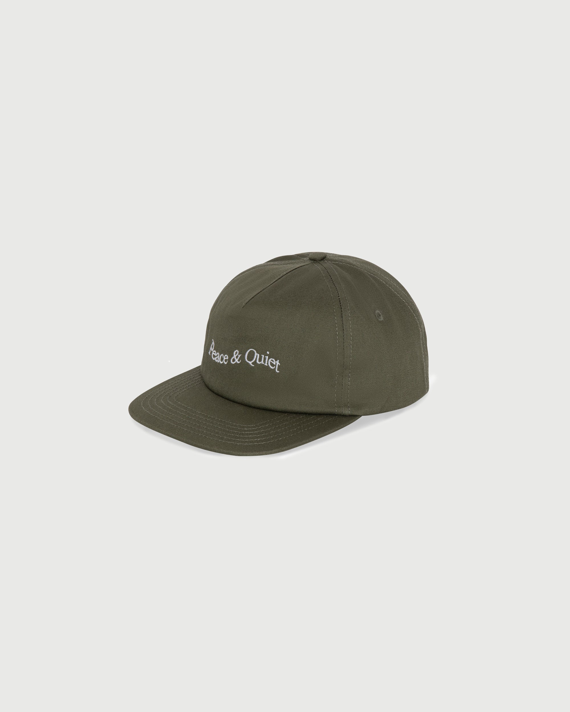 Wordmark Snapback - Olive