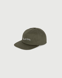 Wordmark Snapback - Olive
