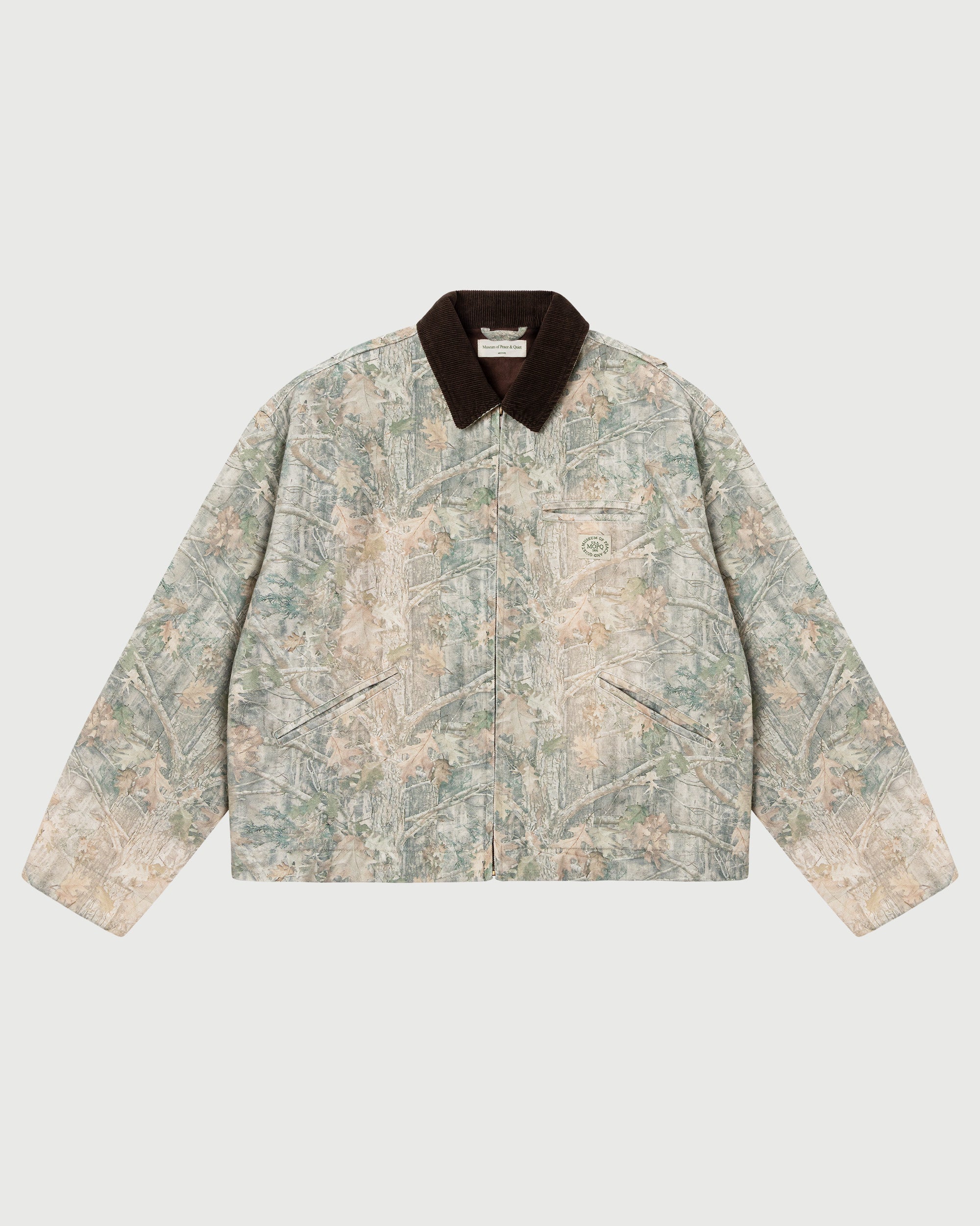 Utility Canvas Work Jacket - Camouflage