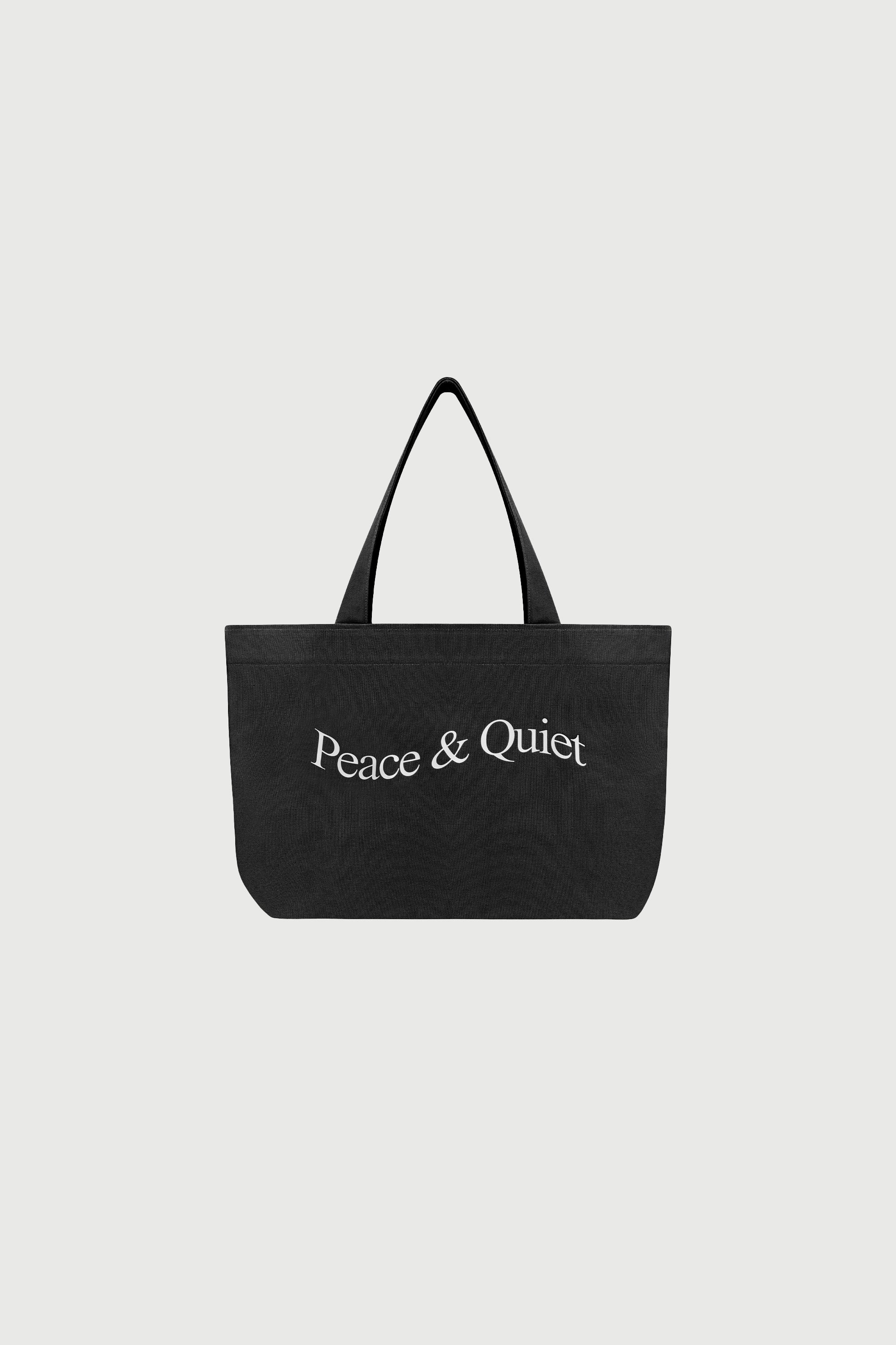 Wordmark Tote - Black