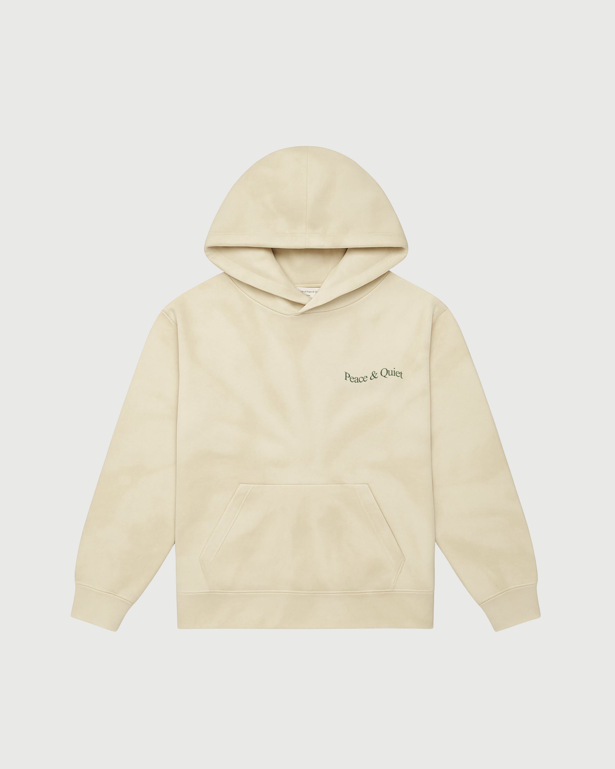 Wordmark Tyedye Hoodie - Bone