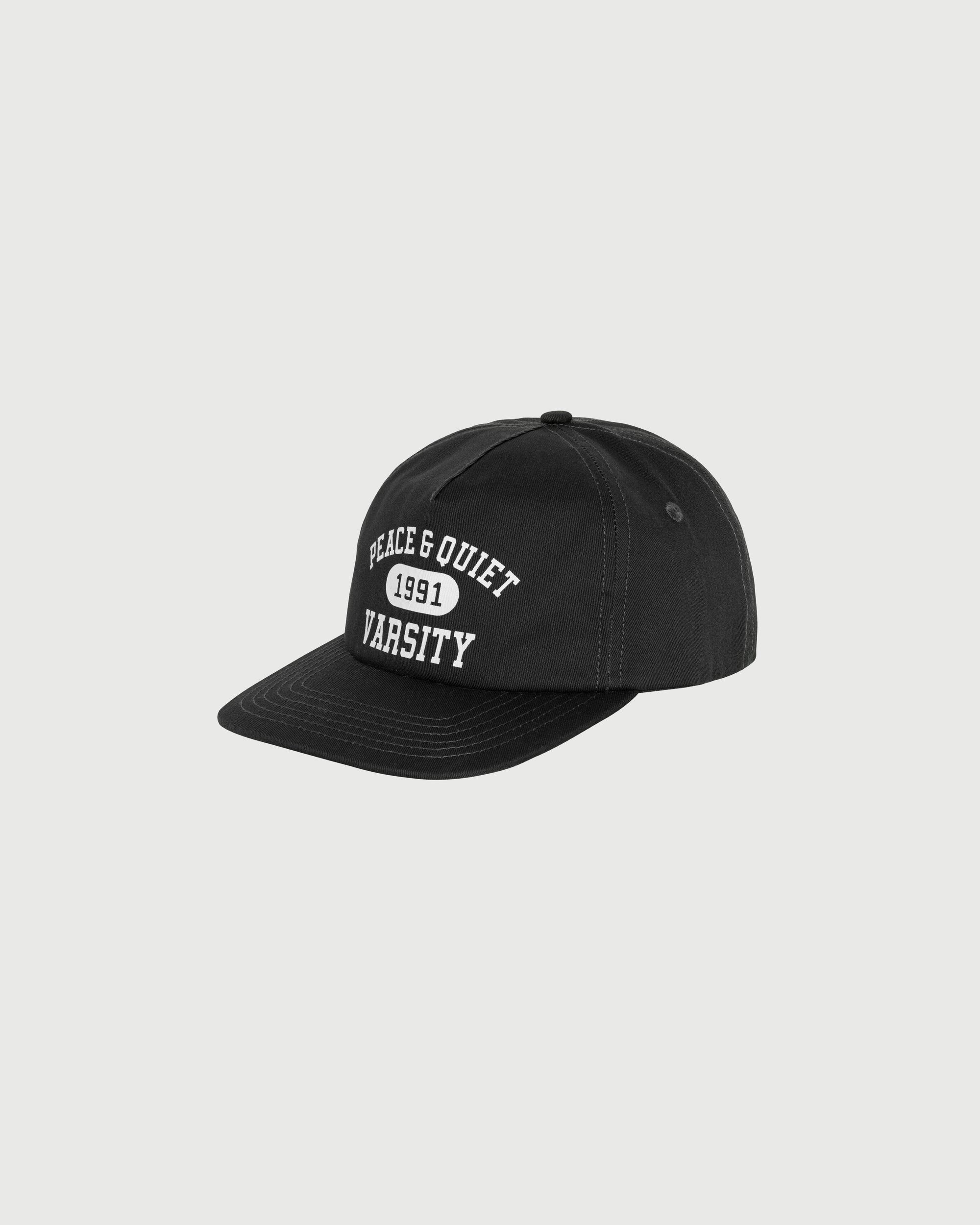 Varsity 5-Panel - Black