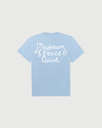 Scribble Tee - Baby Blue