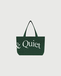 Jumbo Wordmark Tote - Forest
