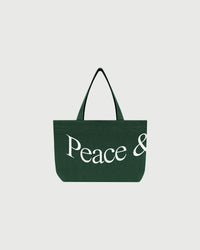 Jumbo Wordmark Tote - Forest