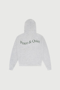 Wordmark Zip Up Hoodie - Heather