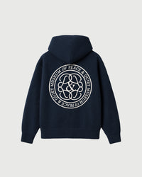Symbol Mohair Hoodie - NAVY