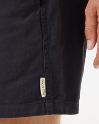 Leisure Twill Shorts - Black