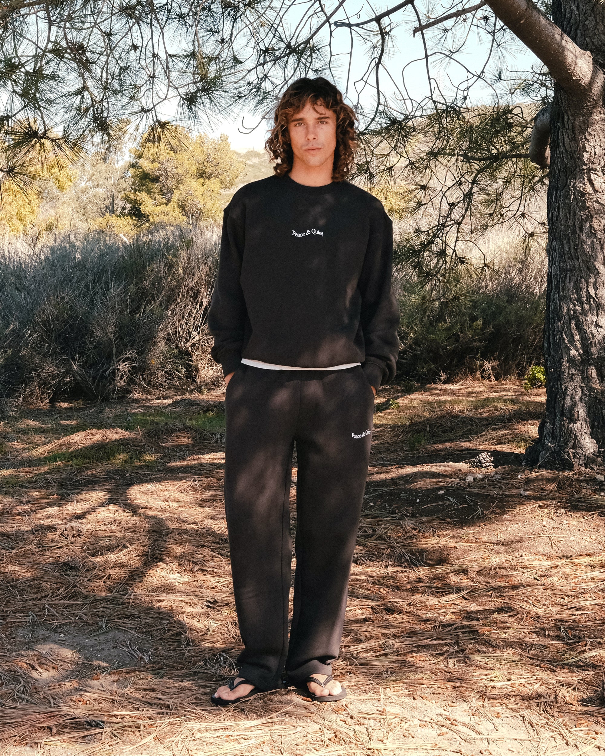 Wordmark Sweatpants - Black