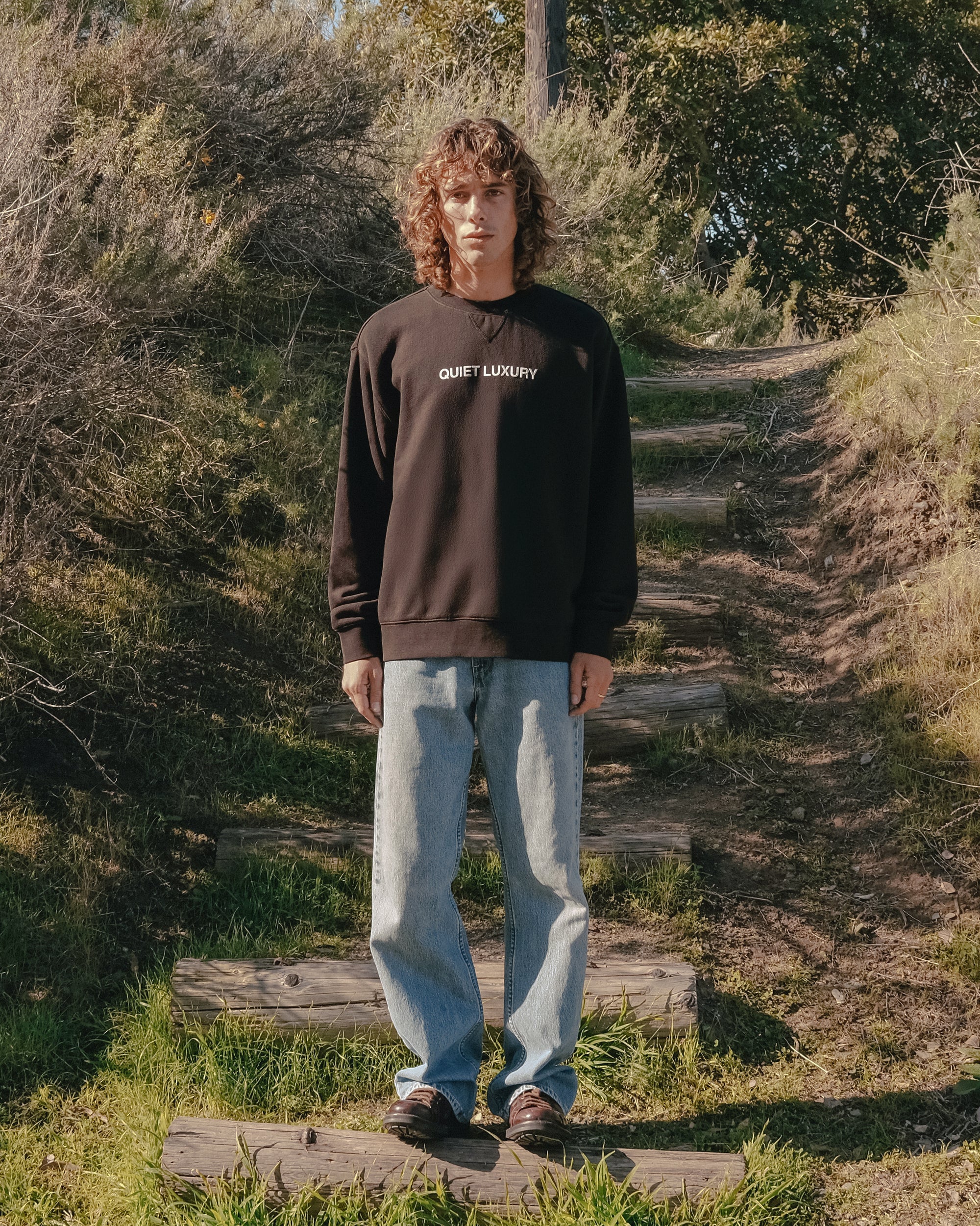 Quiet Luxury Crewneck - Black