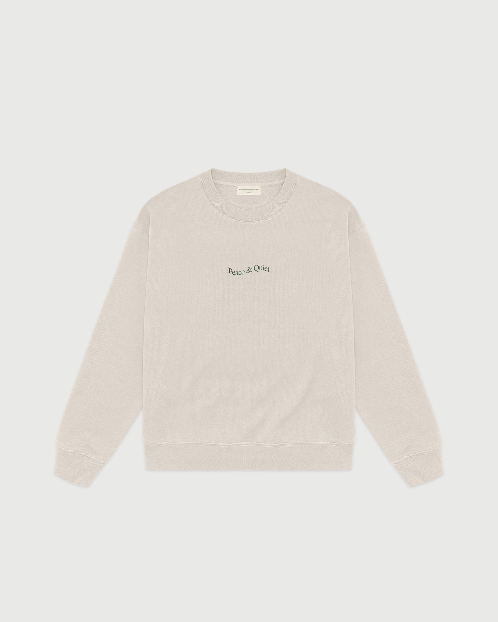Wordmark Crewneck - Bone