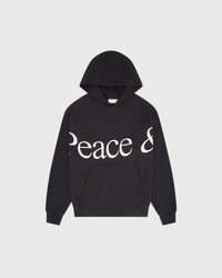 Jumbo Wordmark Hoodie - Black