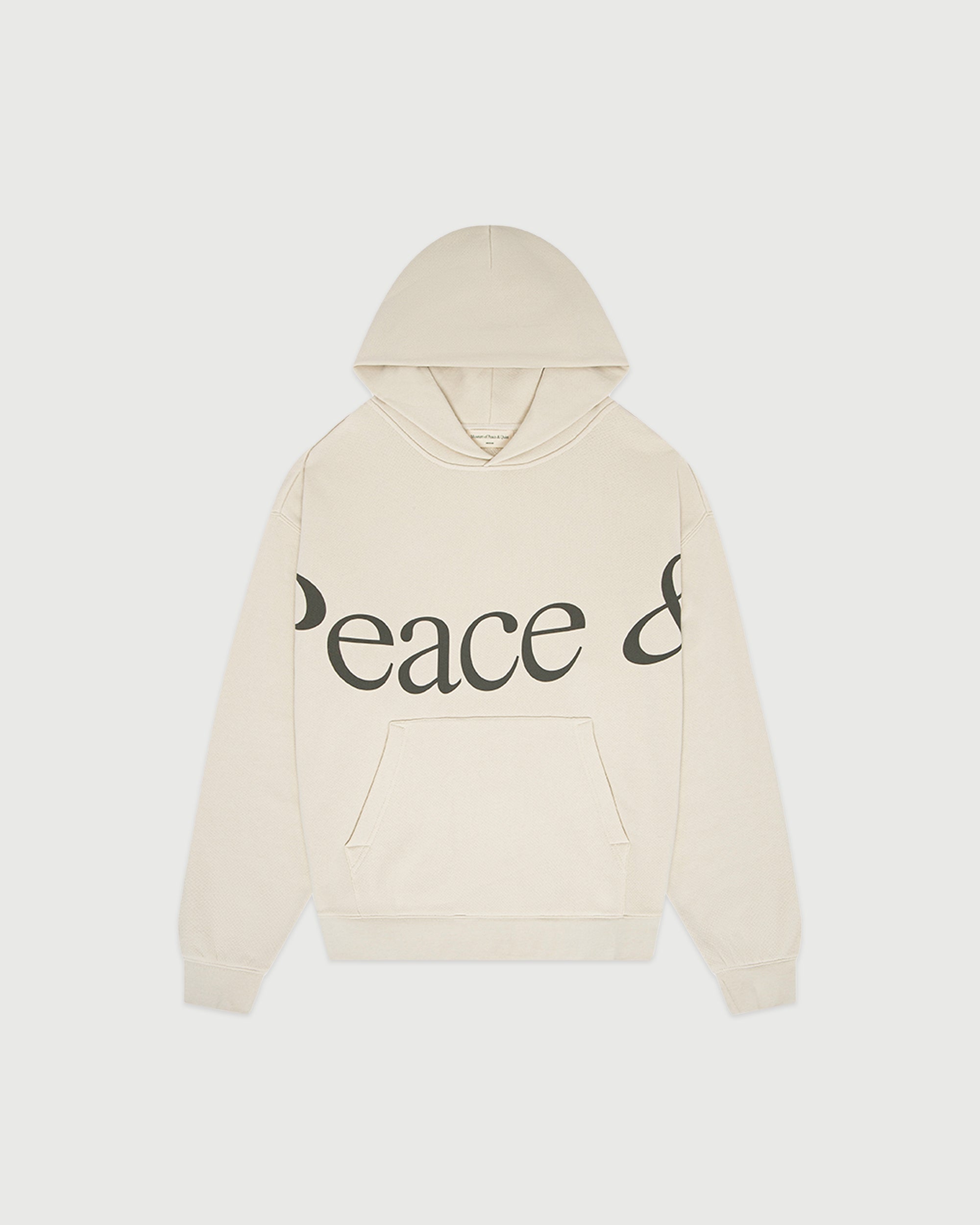 Jumbo Wordmark Hoodie - Bone