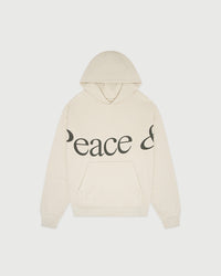 Jumbo Wordmark Hoodie - Bone