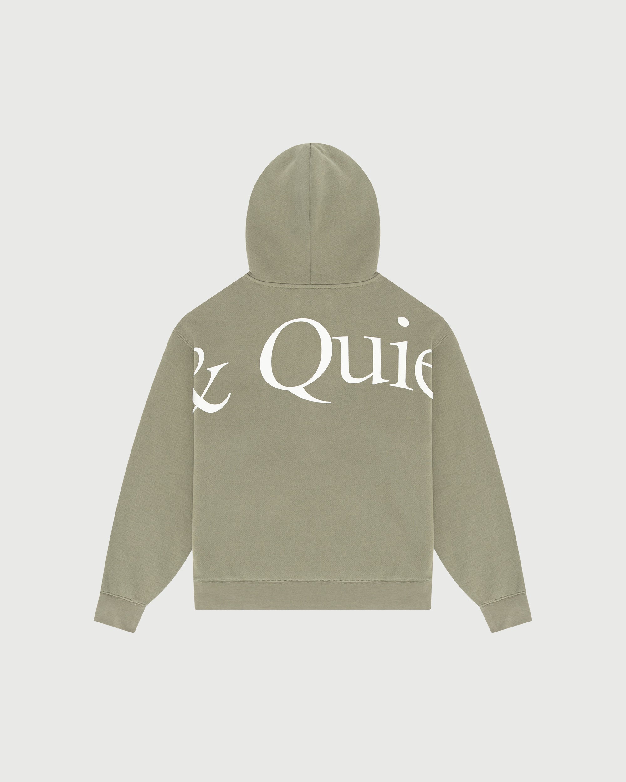 Jumbo Wordmark Hoodie - Olive