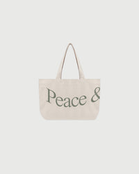Wordmark Tote - Bone