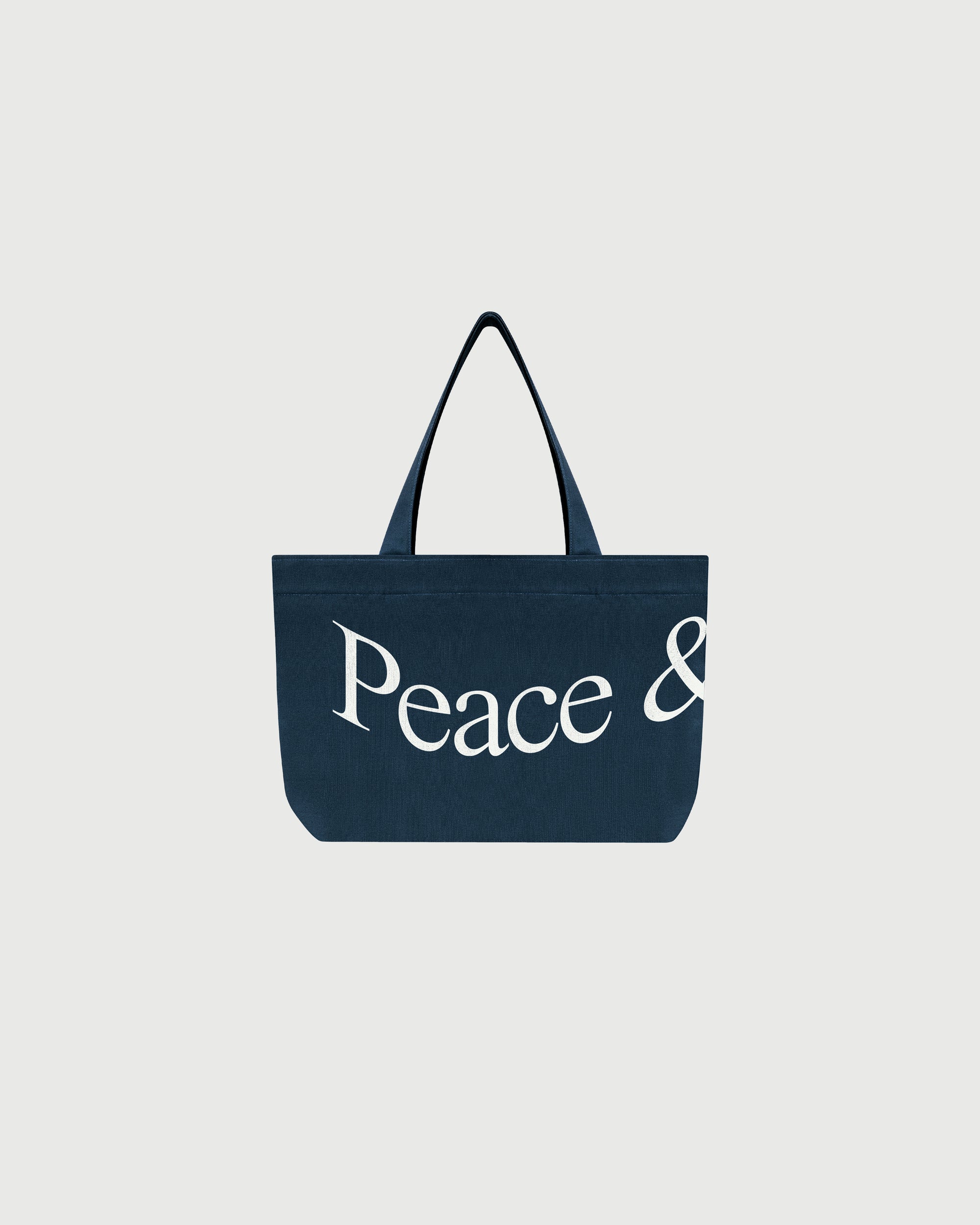 Wordmark Tote - Navy