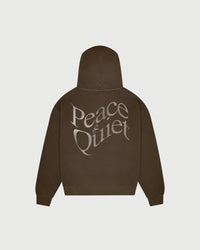 Warped Hoodie - Coffee