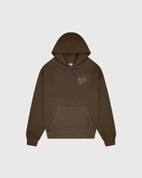 Warped Hoodie - Coffee