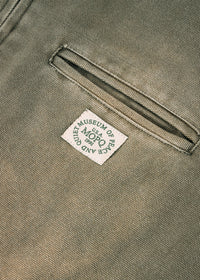 Wordmark Canvas Work Jacket - Forest