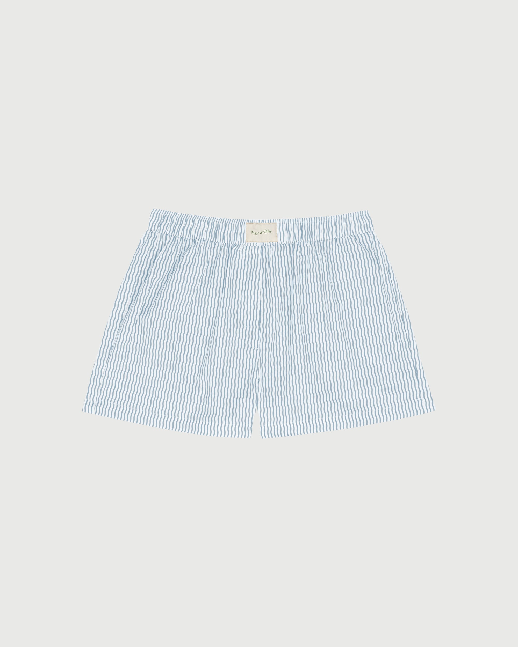 Wordmark Poplin Boxer - Baby Blue