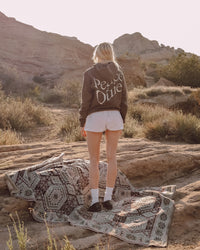 Warped Hoodie - Coffee